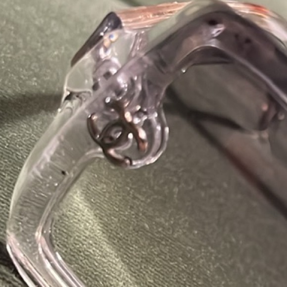 Auth Chanel Retro Sunglasses Clear w Lightly shaded lens - Picture 2 of 7